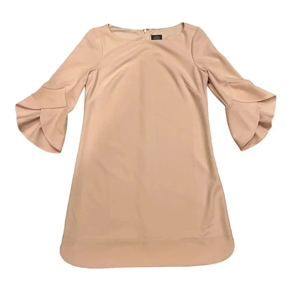 Vince Camuto Tulip Sleeve Shift Dress - Picture 2 of 6